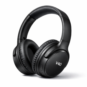 Wireless Headphone V40 – Jet Black
